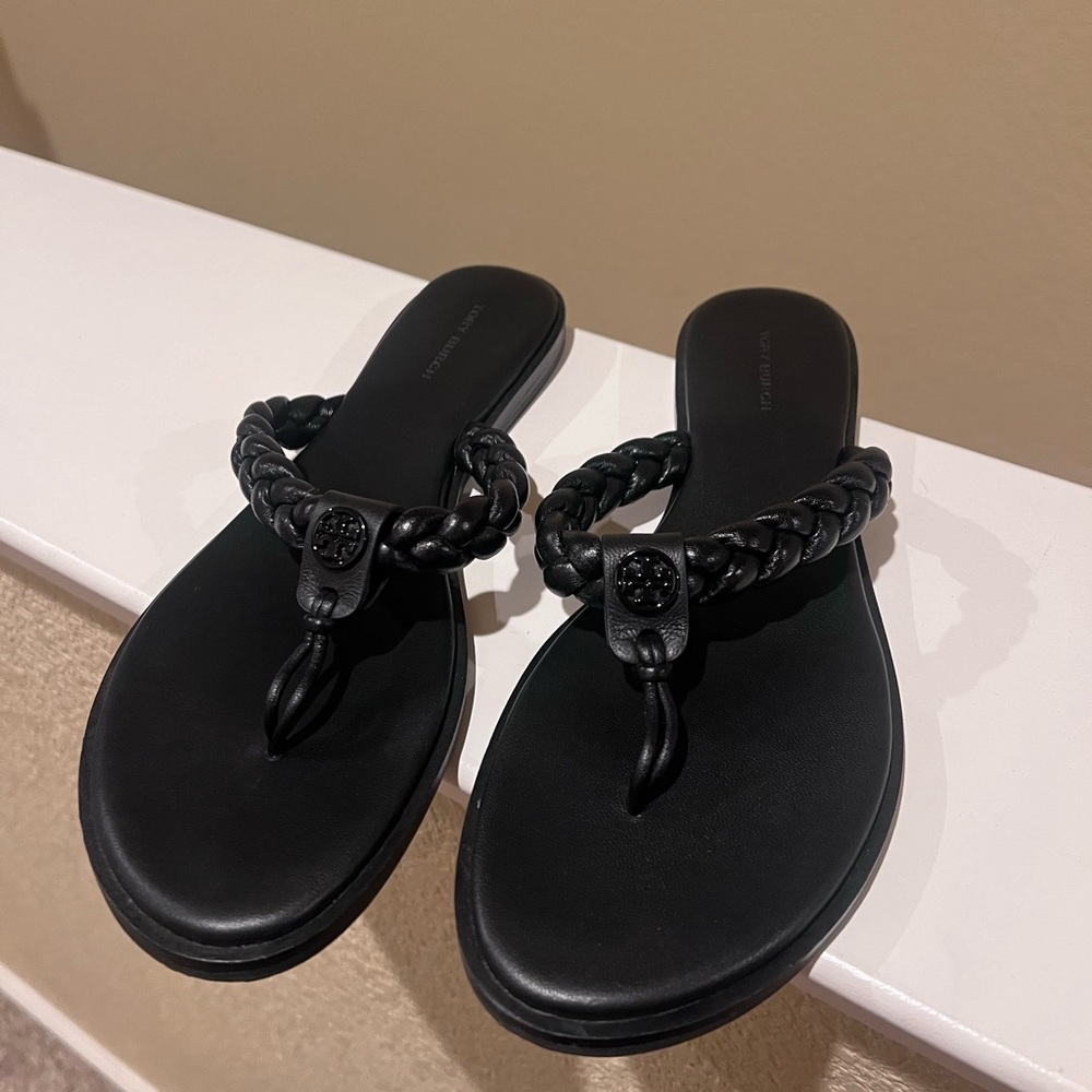 Black Tory Burch Sandals
